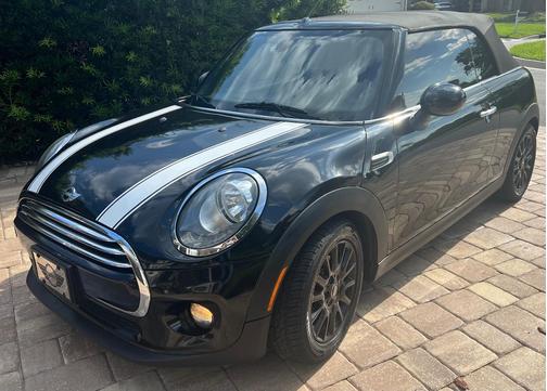 Black 2016 MINI Convertible Cooper