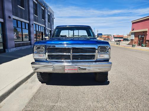 Blue 1992 Dodge W150 Base