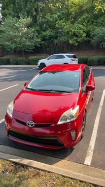 White 2014 Toyota Prius Three