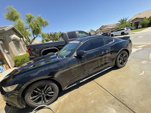 Black 2016 Ford Mustang EcoBoost