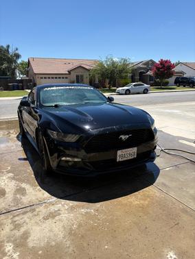 Black 2016 Ford Mustang EcoBoost