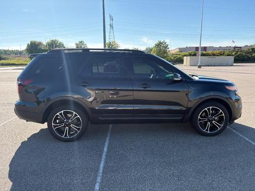 Black 2015 Ford Explorer Sport