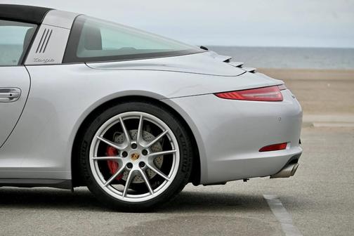 Silver 2015 Porsche 911 911 Targa 4S