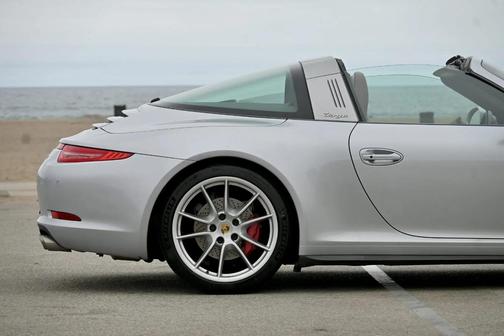 Silver 2015 Porsche 911 911 Targa 4S