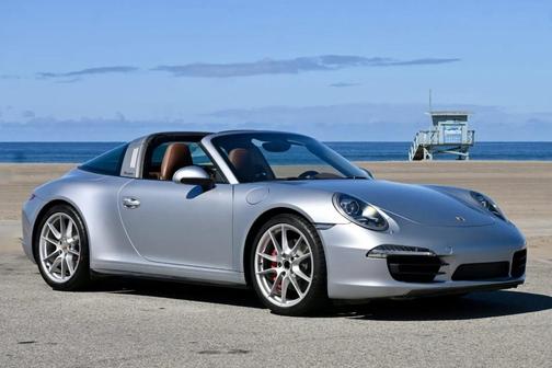 Silver 2015 Porsche 911 911 Targa 4S