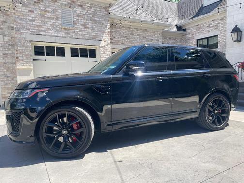 Black 2019 Land Rover Range Rover Sport SVR