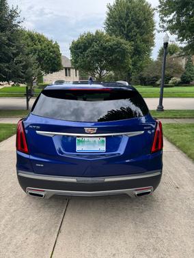 Blue 2023 Cadillac XT5 Premium Luxury
