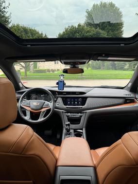 Blue 2023 Cadillac XT5 Premium Luxury