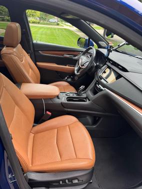 Blue 2023 Cadillac XT5 Premium Luxury
