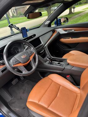 Blue 2023 Cadillac XT5 Premium Luxury