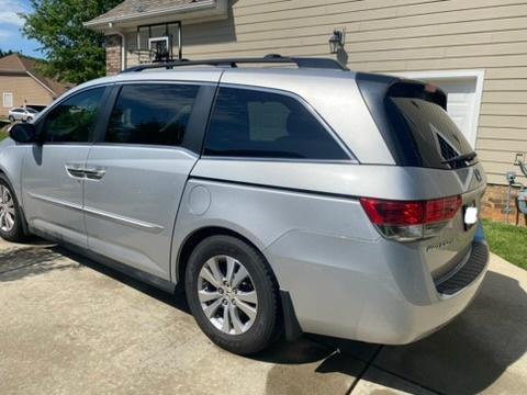 Silver 2014 Honda Odyssey EX-L