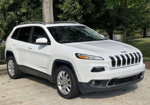 White 2016 Jeep Cherokee Limited