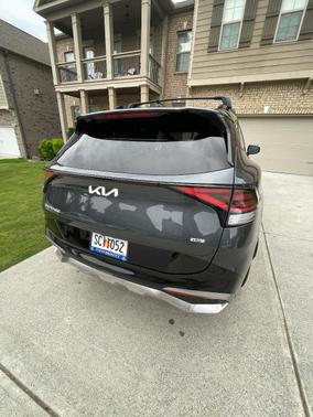 Gray 2023 Kia Sportage Hybrid SX-Prestige