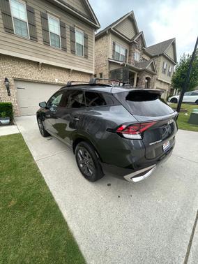 Gray 2023 Kia Sportage Hybrid SX-Prestige
