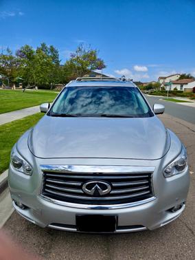 Silver 2014 INFINITI QX60 Base
