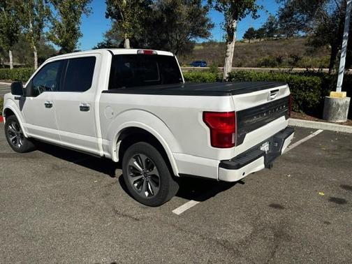 White 2019 Ford F-150 Platinum