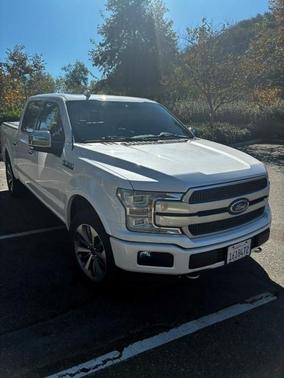 White 2019 Ford F-150 Platinum
