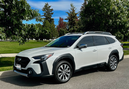 White 2024 Subaru Outback Touring