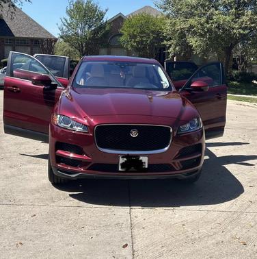 Red 2017 Jaguar F-PACE 35t Premium