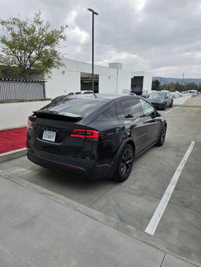 Gray 2025 Tesla Model X AWD