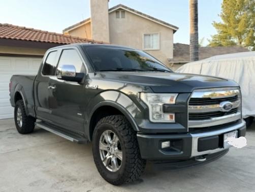Green 2015 Ford F-150 XLT