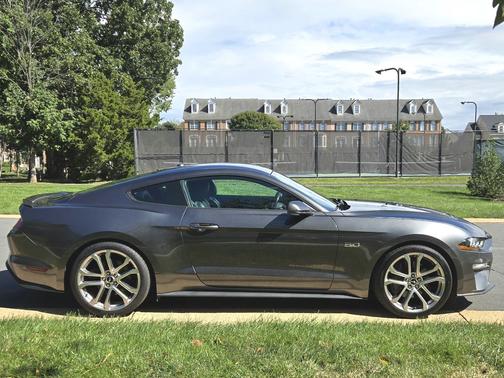 Gray 2019 Ford Mustang GT Premium
