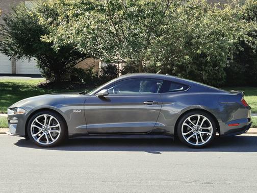 Gray 2019 Ford Mustang GT Premium