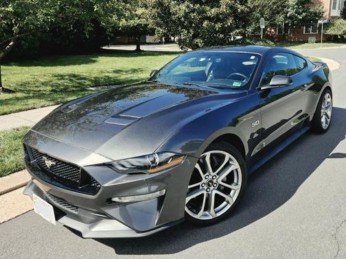 Gray 2019 Ford Mustang GT Premium
