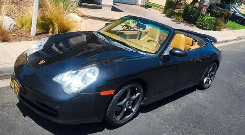 Black 2003 Porsche 911 911 Carrera Cabriolet