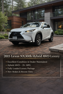 2015 Lexus NX 300h Base