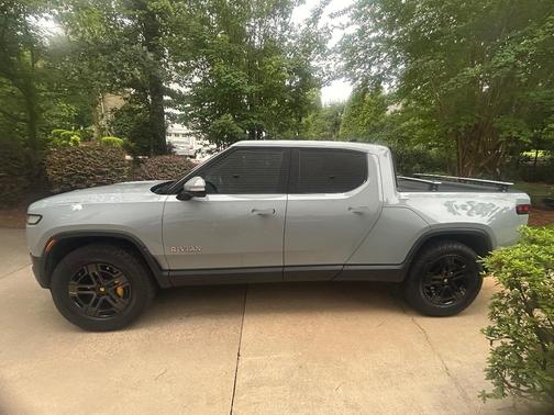 Gray 2022 Rivian R1T Adventure Package