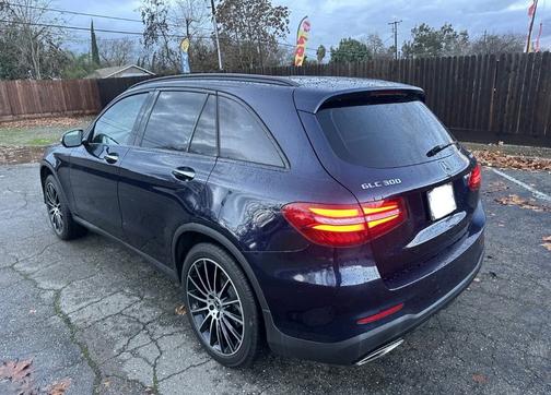 Blue 2017 Mercedes-Benz GLC 300 4MATIC