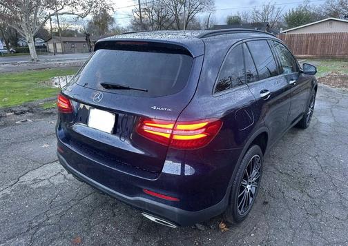 Blue 2017 Mercedes-Benz GLC 300 4MATIC
