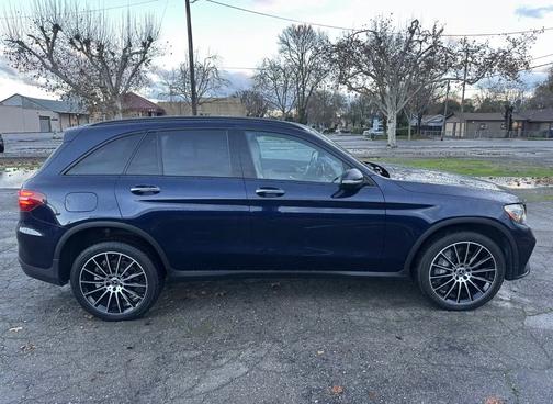 Blue 2017 Mercedes-Benz GLC 300 4MATIC