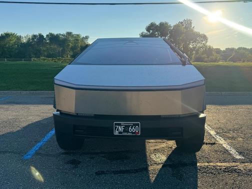 Silver 2024 Tesla Cybertruck AWD