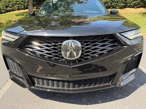 Black 2025 Acura MDX A-Spec Advance Package