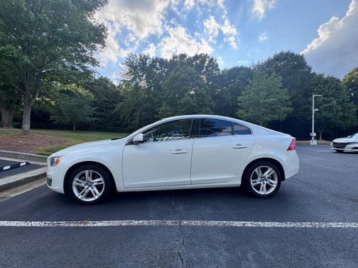 White 2015 Volvo S60 T5 Platinum