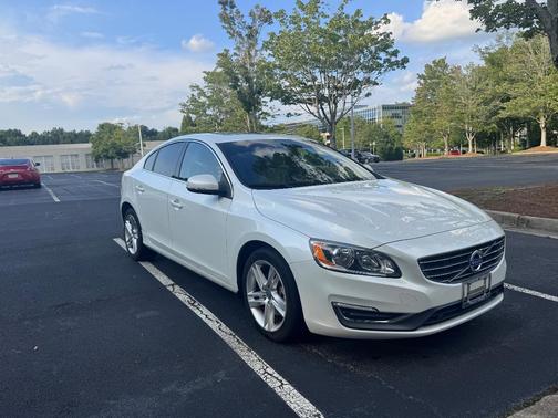 White 2015 Volvo S60 T5 Platinum