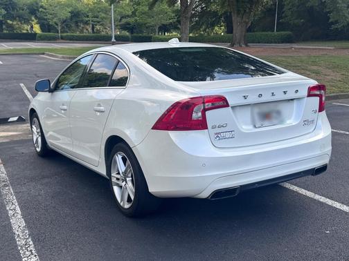 White 2015 Volvo S60 T5 Platinum