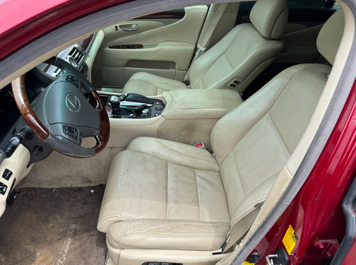 Red 2014 Lexus LS 460 Base