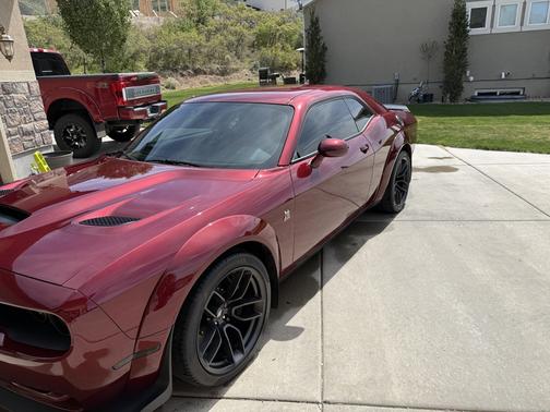 Red 2022 Dodge Challenger R/T Scat Pack Widebody