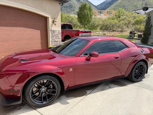 Red 2022 Dodge Challenger R/T Scat Pack Widebody