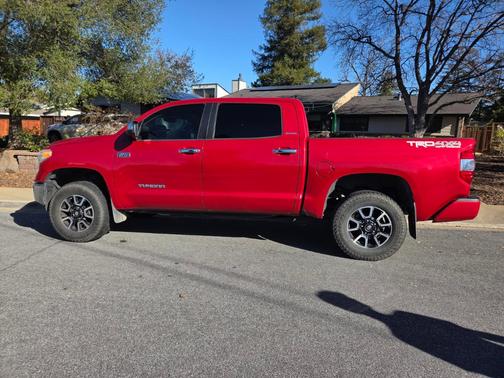 Red 2016 Toyota Tundra Limited