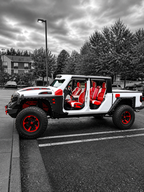 White 2020 Jeep Gladiator Sport S