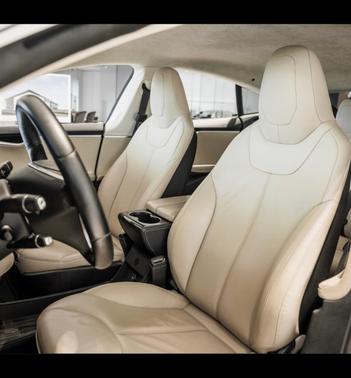 White 2014 Tesla Model S P85D