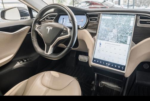 White 2014 Tesla Model S P85D