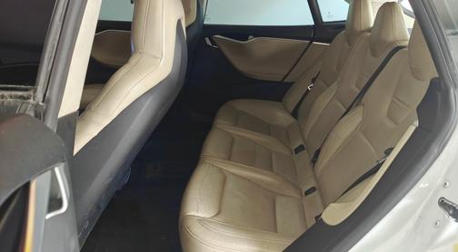 White 2014 Tesla Model S P85D
