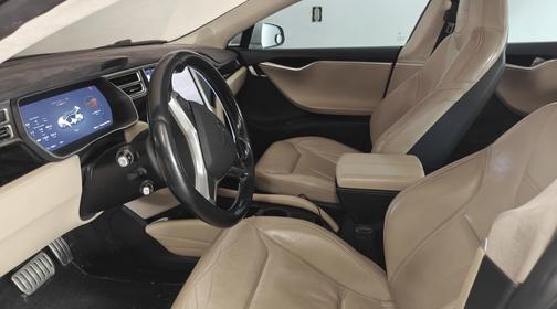 White 2014 Tesla Model S P85D