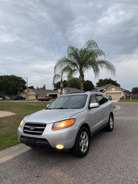 Silver 2008 Hyundai SANTA FE SE
