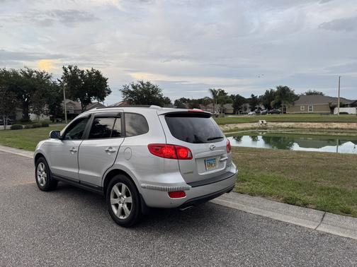 Silver 2008 Hyundai SANTA FE SE